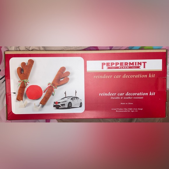 CAR DECORATION KIT CHRISTMAS CAR ACCESSORIES DECOR - Picture 3 of 5